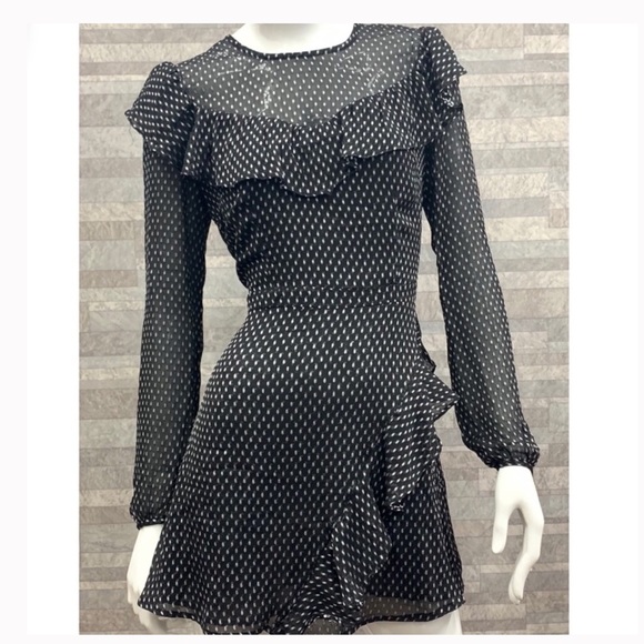 *HOLD 1 4 EVA* NWT Avec Les Filles Ruffle Dress - Picture 2 of 7